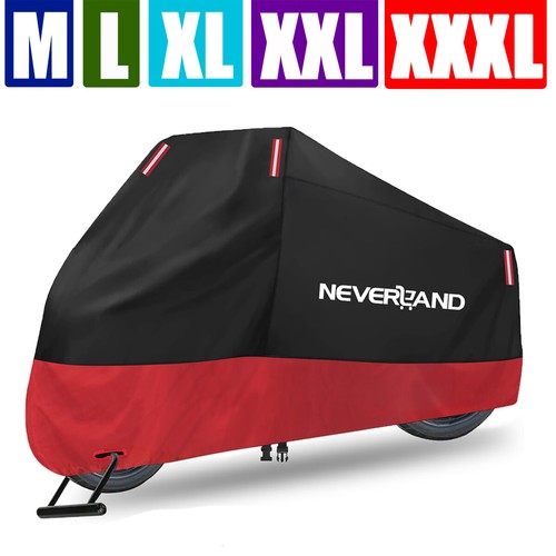 Red motorcycle cover heavy - red,