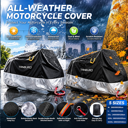 Waterproof motorcycle xxxxl - motorcycle, m-xxxxl